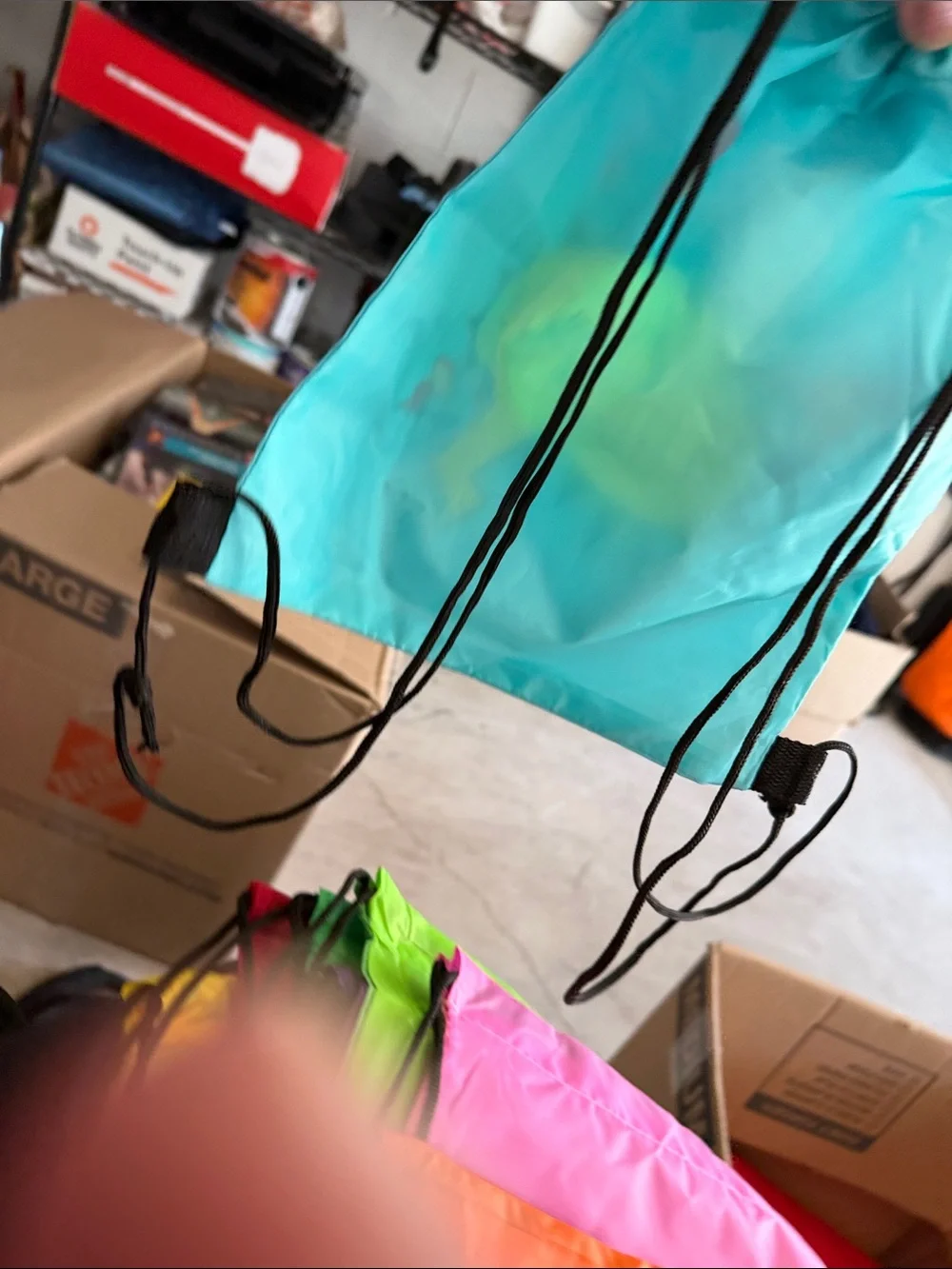 8 Party Favor Drawstring Bags new